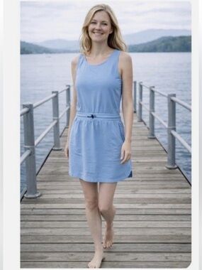 Telluride Clothing Company Blue Utility Dress